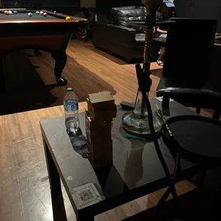 a billiards table
