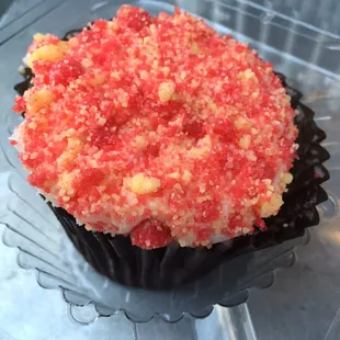 Strawberry shortcake cupcake!