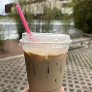 Vietnamese iced coffee.