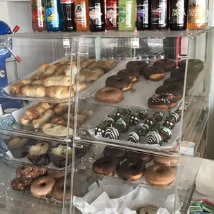 Plenty of Daily Goodies!  Donuts, Apple Fritters, Cinnamon Rolls, Kolaches, Cobblers, Bread Pudding &amp; More!