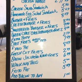 Mini Menu