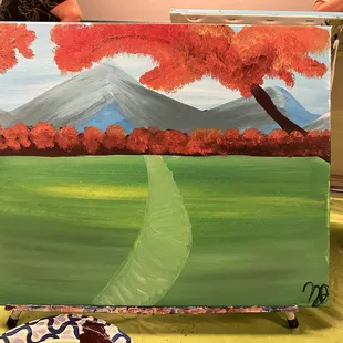 My finished product. A lot looked better than this...