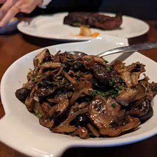 Sauteed Local Mushrooms