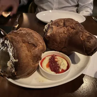 Popovers were ok. Loved the strawberry butter