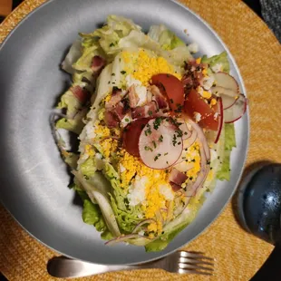 Blue cheese wedge salad, without blue cheese - to go ($16)