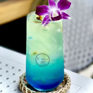 Blue Passion Fruit Soda