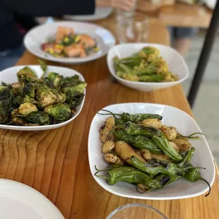 Brussels sprouts and Potatoes