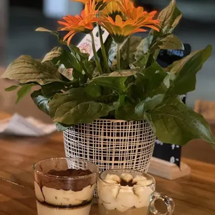 Tiramisu and Caramel Macchiato desserts delicious!