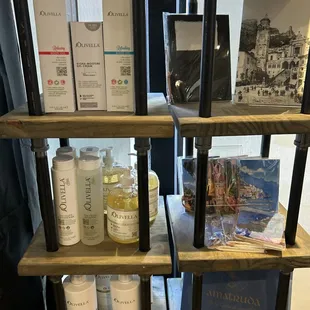 a display of products