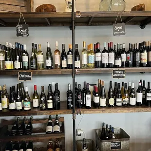 Wine wall