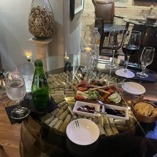 Delicious charcuterie