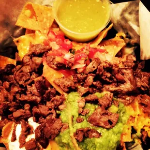 The nachos were the best ever! Love the delicioso tender and flavorful meat.
