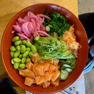 Salmon poke