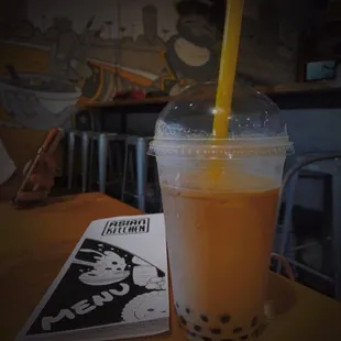 Boba tea.