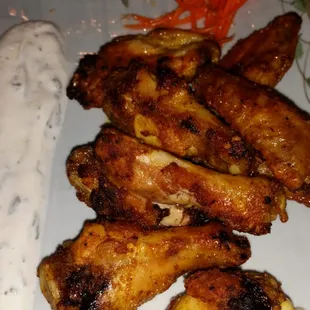 Tandoori chicken wings
