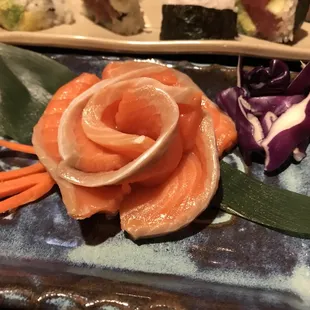 sushi, sushi and sashimi, food, sashimi