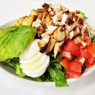 Fresh salads from fresh cut ingredients