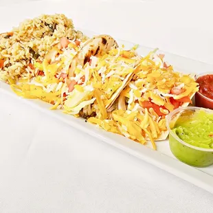 Fish Tacos "better than what we got in Hawaii" one customer commented.