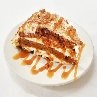 Home made Carrot Cake.  NEVER EVER Frozen.  Family recipe for 45 years