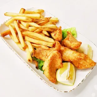 Our Fish Fry is lake perch!!  So Tender!!  On Fridays, we feature  All You Can Eat Fish Fry.