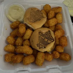 The Slider with Grippo Tots