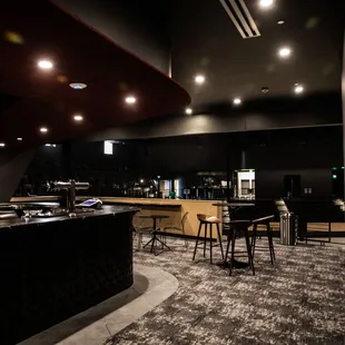 the interior of the theater