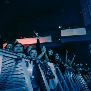 a crowd of people at a concert