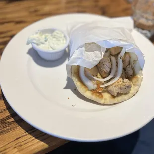 Chicken Kabob Sandwich