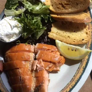 Smoked Salmon Sandwhich