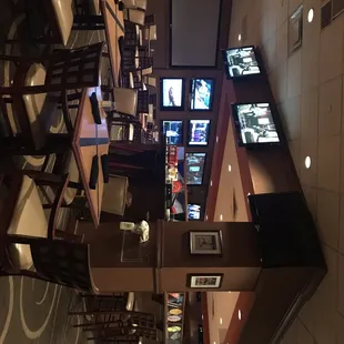 Plenty of TV's from every angle!