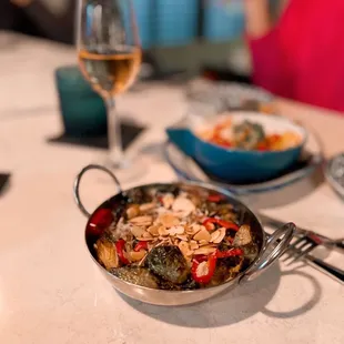 Crispy Brussel sprouts