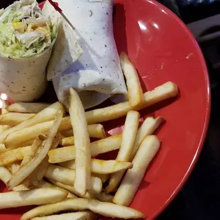 Southwest chicken wrap