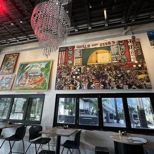 sushi and sashimi, interior
