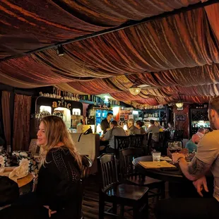 Bar area