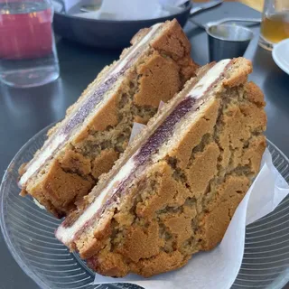 PB&J Ice Cream Cookie