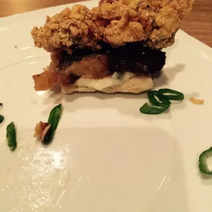 Fried oysters to be offered on the main menu, YES!