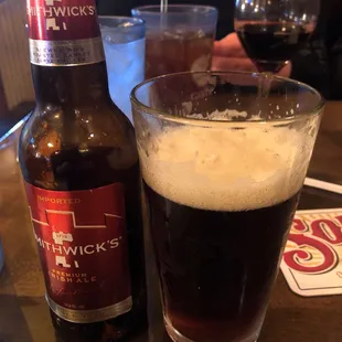 Smithwick&apos;s nice &amp; served with a frosty mug