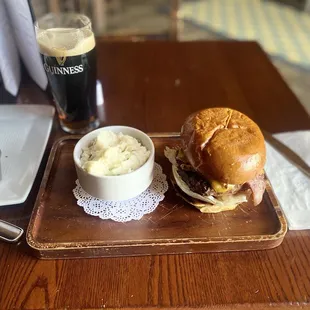 Guinness BBQ Burger