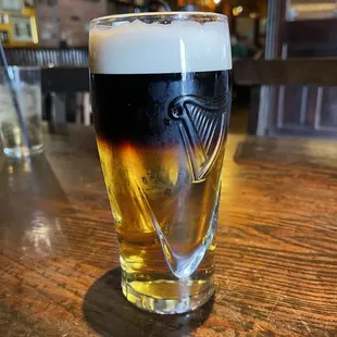 Poorly poured half &amp; half