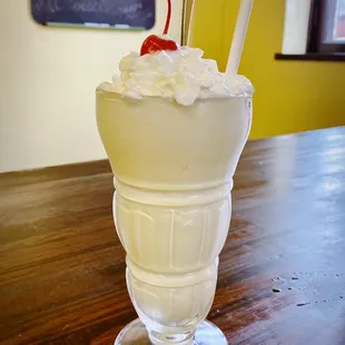 And what's a diner without a classic shake!