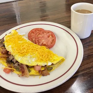 LOVE their omelettes!