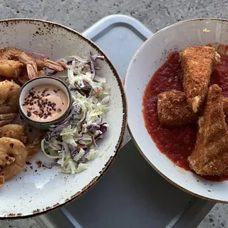 Salt and Pepper Prawns