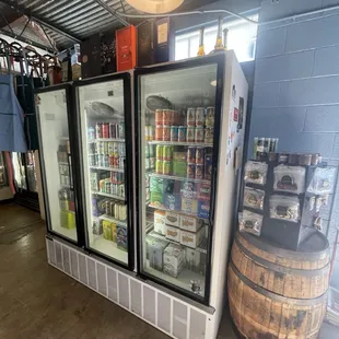 the inside of a grocery store