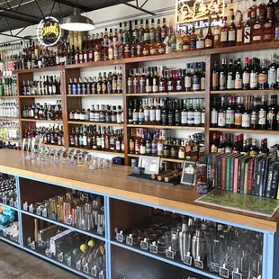 Great selection. Some unusual brands for Austin.