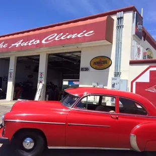 We specialize in oil changes, Texas state inspection, tune ups, electrical, brakes, and many other things.