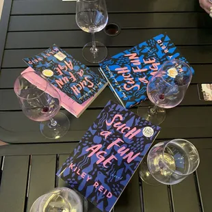 Came for a ladies book club meeting! Clearly finished our wine too fast lol