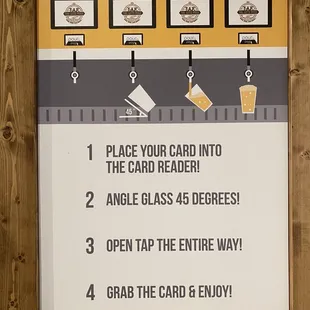 how to use the card reader