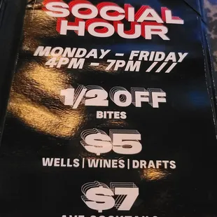 Happy hour