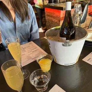 Bottomless mimosas