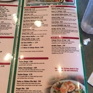 Healthy options for breakfast lunch and dinner!